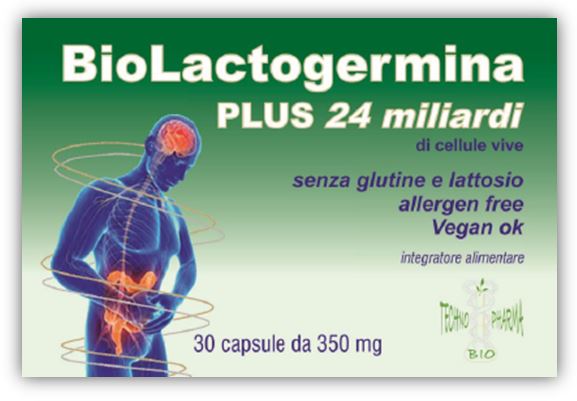 BIOLACTOGERMINA PLUS 24 MILIARDI 30 CAPSULE DA 350MG - latuafarmacia.org