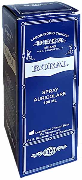 BORAL SPRAY AURICOLARE 100 ML - latuafarmacia.org