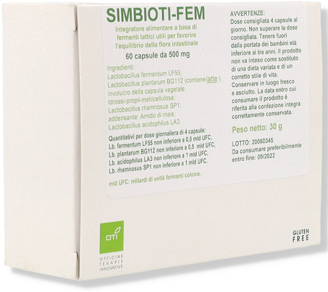 SIMBIOTI FEM 60 CAPSULE - latuafarmacia.org