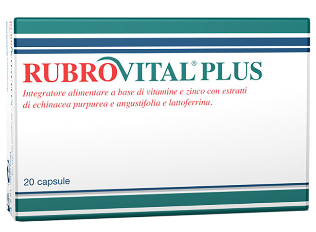 RUBROVITAL PLUS 20 CAPSULE - latuafarmacia.org