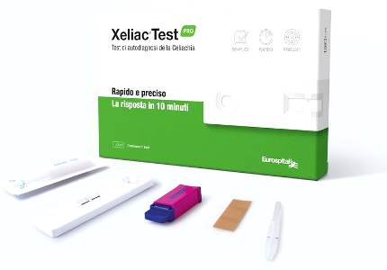 XELIAC TEST PRO DETERMINAZIONE ANTICORPI IGA E IGG ASSOCIATI ALLA MALATTIA CELIACA 1 PEZZO - latuafarmacia.org