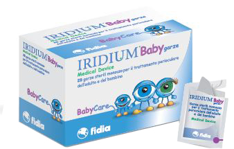 GARZA OCULARE MEDICATA IRIDIUM BABY 28 PEZZI - latuafarmacia.org
