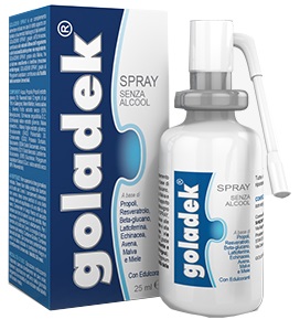 GOLADEK SPRAY NO ALCOOL 25 ML - latuafarmacia.org