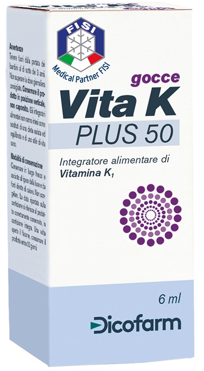 VITA K PLUS 50 GOCCE 6 ML - latuafarmacia.org