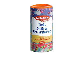 NUTRIBEN TISANA TIGLIO/MELISSA FIORI ARANCIO 200 G - latuafarmacia.org