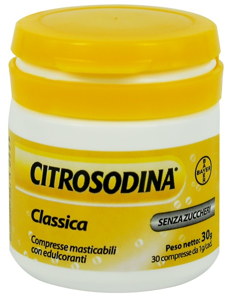 CITROSODINA CLASSICA 30 COMPRESSE MASTICABILI - latuafarmacia.org