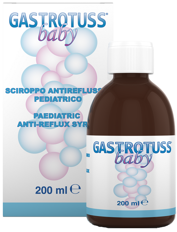BABY SCIROPPO ANTIREFLUSSO GASTROTUSS 200 ML - latuafarmacia.org