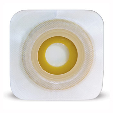 PLACCA PIANA MODELLABILE PER STOMIA DUE PEZZI 22-33MM FLANGIA 48MM CON ADESIVO IDROCOLLOIDALE 5 PEZZI - latuafarmacia.org