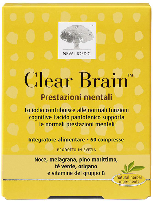 CLEAR BRAIN 60 COMPRESSE - latuafarmacia.org