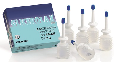 GLICEROLAX ADULTI MICROCLISMI EVACUANTI 6 PEZZI X 9 G CONTIENE AMIDO DI RISO - latuafarmacia.org