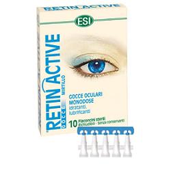 ESI RETIN ACTIVE MIRTILLO GOCCE OCULARI 10 FLACONCINI MONODOSE DA 0,5 ML - latuafarmacia.org