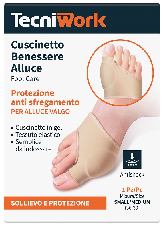 BENESSERE ALLUCE CUSCINETTO SMALL/MEDIUM 1 PEZZO - latuafarmacia.org