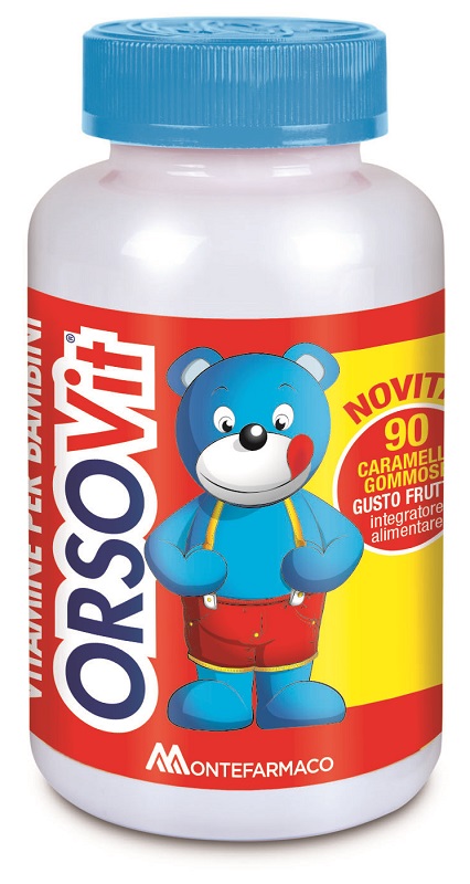 ORSOVIT CARAMELLE GOMMOSE 90 PEZZI - latuafarmacia.org