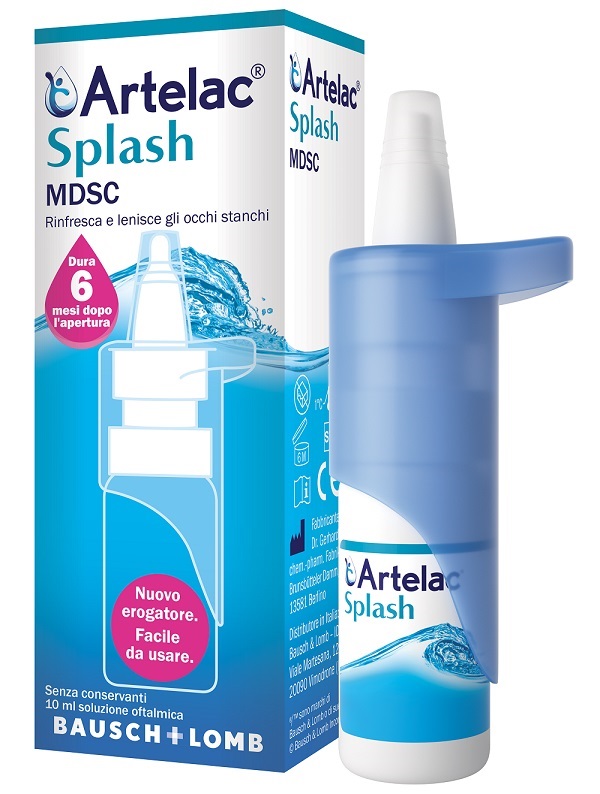 ARTELAC SPLASH GOCCE OCULARI 10 FLACONCINI MONODOSE 0,5 ML - latuafarmacia.org