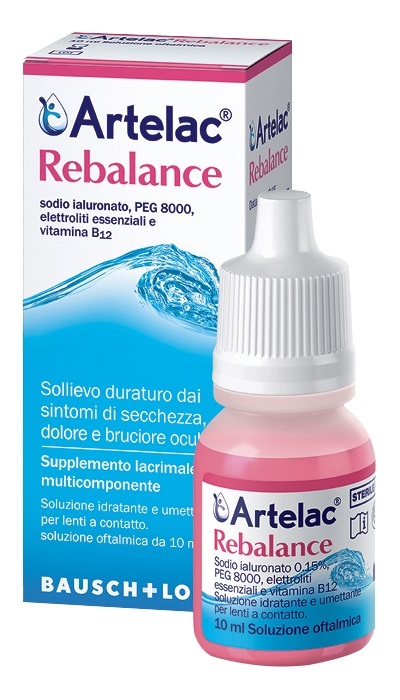 ARTELAC REBALANCE GOCCE OCULARI MULTIDOSE SENZA CONSERVANTI 10 ML - latuafarmacia.org