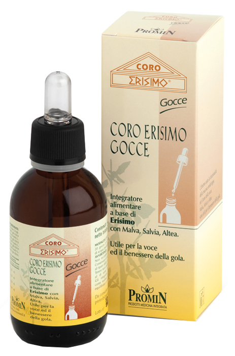 CORO ERISIMO GOCCE 50 ML - latuafarmacia.org