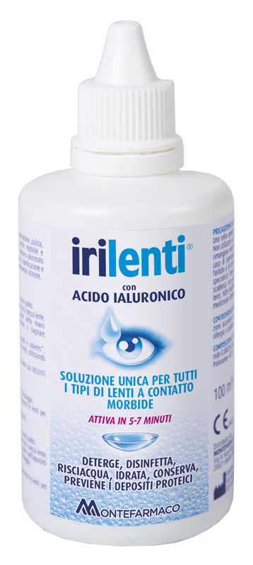 SOLUZIONE UNICA PER LENTI A CONTATTO IRILENTI 100ML - latuafarmacia.org
