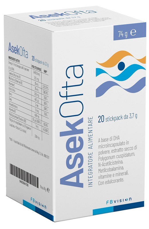 ASEK OFTA 20 STICKPACK - latuafarmacia.org