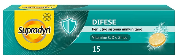 SUPRADYN DIFESE 15 COMPRESSE EFFERVESCENTI - latuafarmacia.org