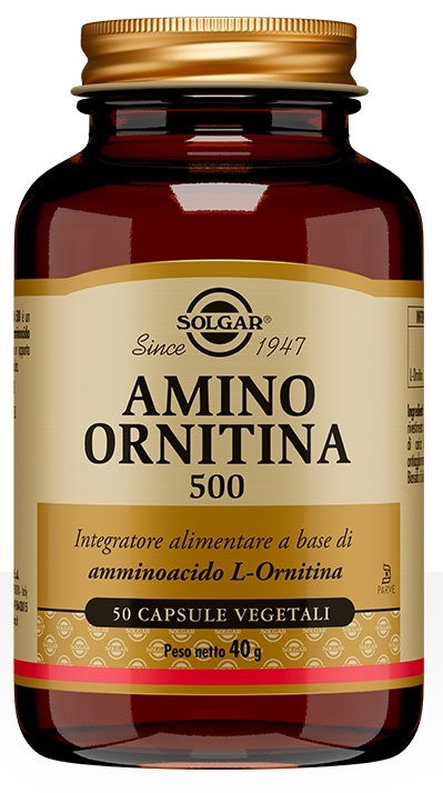 AMINO ORNITINA 500 50 CAPSULE VEGETALI - latuafarmacia.org