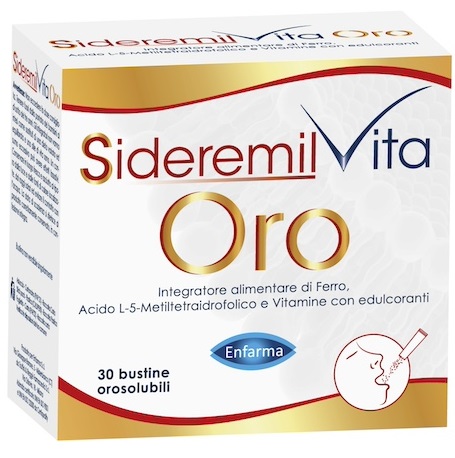 SIDEREMIL VITA ORO 30 BUSTINE - latuafarmacia.org