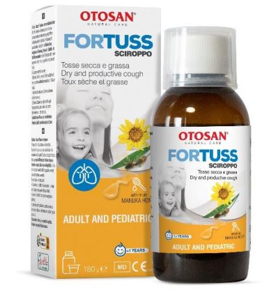 OTOSAN FORTUSS SCIROPPO GOLA 180 G - latuafarmacia.org