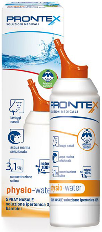 PHYSIO-WATER IPERTONICA SPRAY BABY - latuafarmacia.org