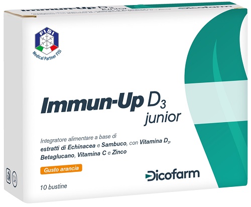IMMUN UP D3 JUNIOR 10 BUSTINE DA 3 G - latuafarmacia.org