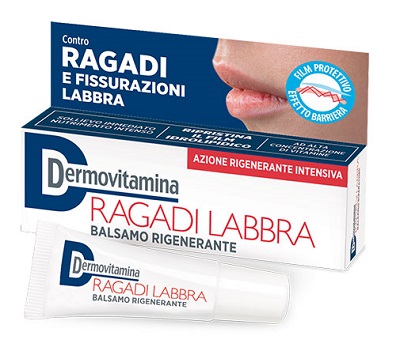 DERMOVITAMINA RAGADI LABBRA BALSAMO RIGENERANTE 8 ML - latuafarmacia.org