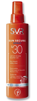 SVR SUN SECURE SPRAY SPF 30 200 ML - latuafarmacia.org