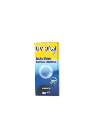 UV OFTAL SOLUZIONE OFTALMICA LUBRIFICANTE FOTOPROTETTIVA 10 ML - latuafarmacia.org
