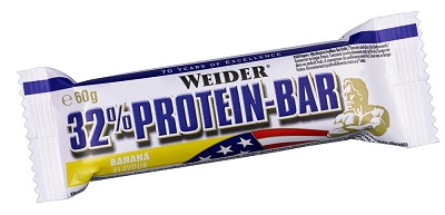 WEIDER 32% PROTEIN BARRETTA BANANA 60 G - latuafarmacia.org