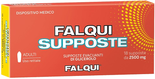 SUPPOSTE FALQUI 18 SUPPOSTE CON GLICERINA 2500MG ADULTI - latuafarmacia.org