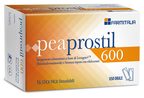PEAPROSTIL 600 16 STICK PACK OROSOLUBILI - latuafarmacia.org