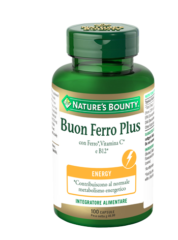 BUON FERRO PLUS 100 CAPSULE - latuafarmacia.org