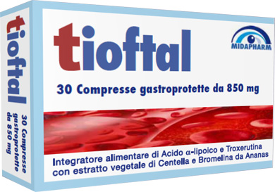 TIOFTAL 30 COMPRESSE GASTROPROTETTE - latuafarmacia.org