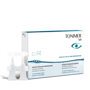 TONIMER LAB GOCCE OCULARI MONODOSE 15 X 0,5 ML - latuafarmacia.org