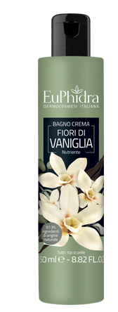 EUPHIDRA BAGNOCREMA NUTR VANIGLIA BAGNO CREMA IN FLACONE CON ETICHETTA - latuafarmacia.org