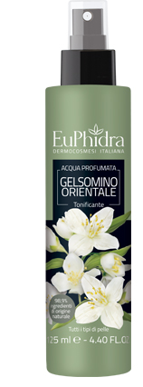 EUPHIDRA ACQUA PROFUMATA GELSOMINO IN FLACONE CON ETICHETTA POMPA SPRAY - latuafarmacia.org