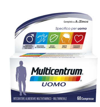 MULTICENTRUM UOMO 60 COMPRESSE - latuafarmacia.org