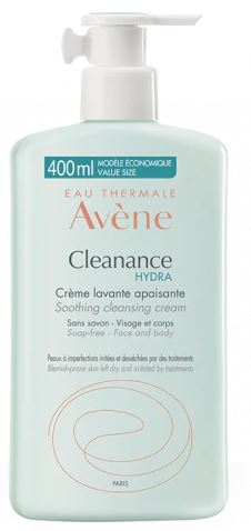 AVENE CLEANANCE HYDRA CREMA DETERGENTE 400 ML - latuafarmacia.org