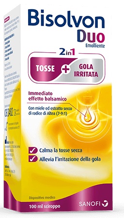 BISOLVON DUO SCIROPPO EMOLLIENTE 100 ML - latuafarmacia.org
