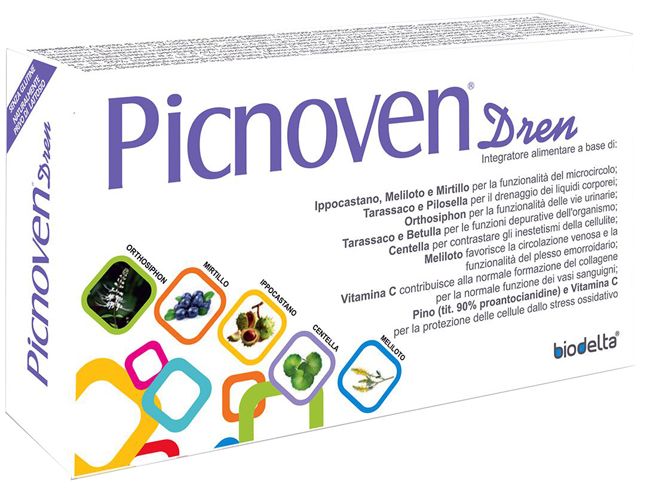 PICNOVEN DREN 100 COMPRESSE 62 G - latuafarmacia.org