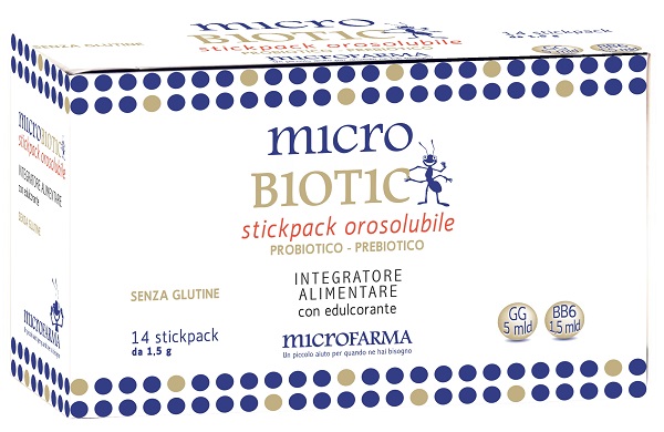 MICROBIOTIC STICK PACK 14 BUSTINE - latuafarmacia.org