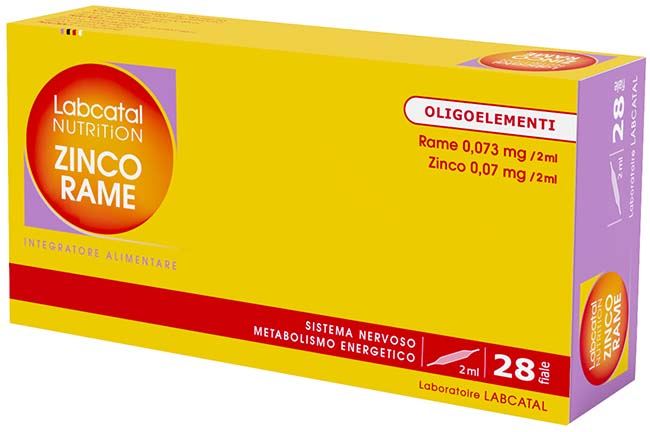 LABCATAL NUTRITION ZINCO RAME 28 FIALE 2 ML - latuafarmacia.org