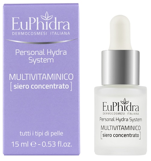 EUPHIDRA PERSONAL HYDRA SYSTEM MULTIVIT SIERO CONCENTRATO 15 ML - latuafarmacia.org