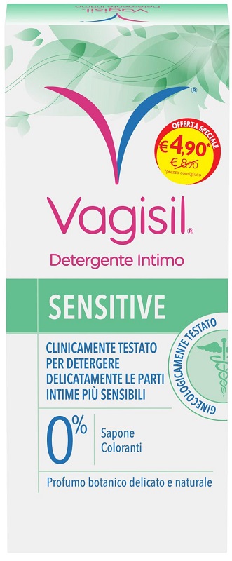 VAGISIL DETERGENTE SENSITIVE 250 ML + 75 ML OFFERTA SPECIALE - latuafarmacia.org