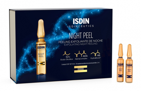 ISDINCEUTICS NIGHT PEEL 10 FIALE 2 ML - latuafarmacia.org