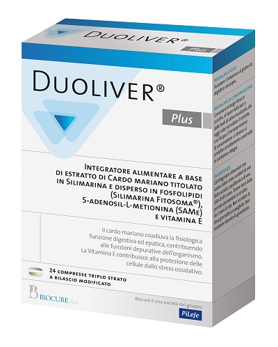 DUOLIVER PLUS 24 COMPRESSE - latuafarmacia.org