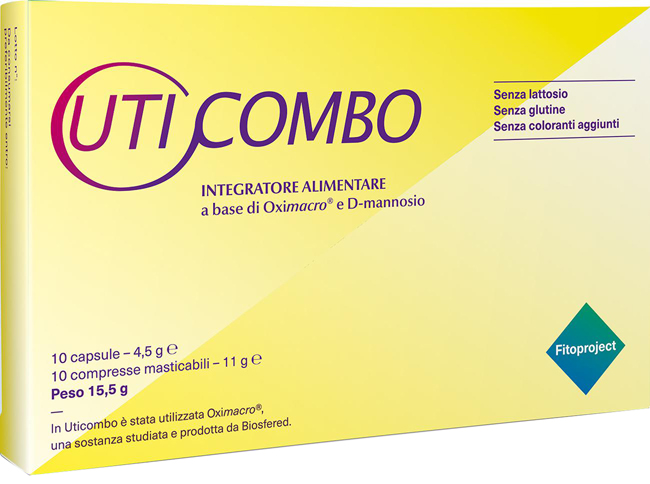 UTICOMBO 10 CAPSULE + 10 COMPRESSE MASTICABILI - latuafarmacia.org
